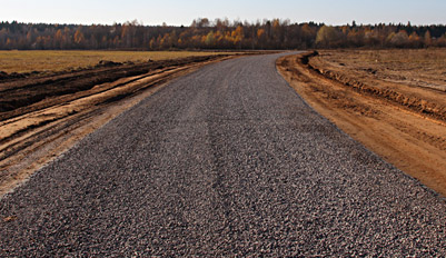 Строительство временных дорог в Нижнем Новгороде