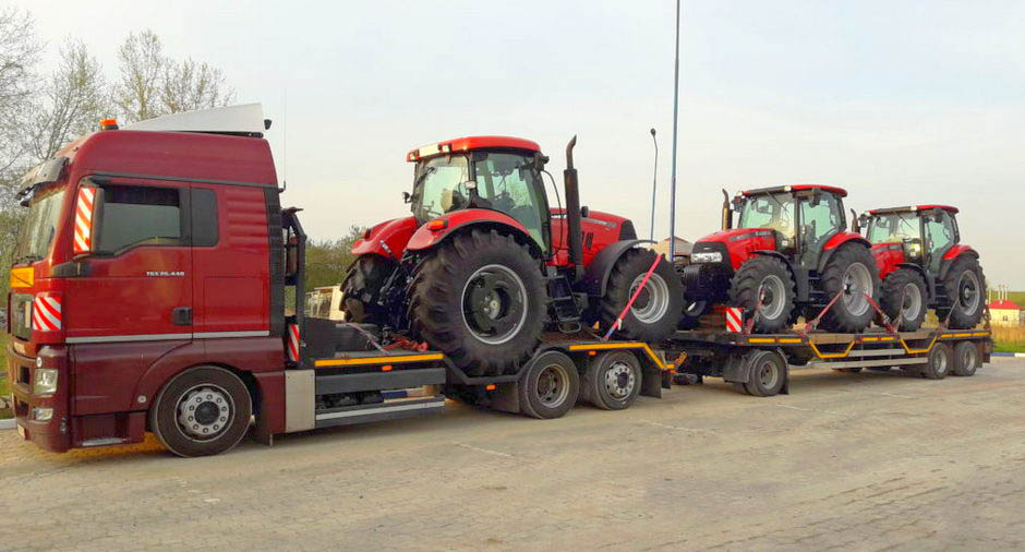 Перевозка тракторов